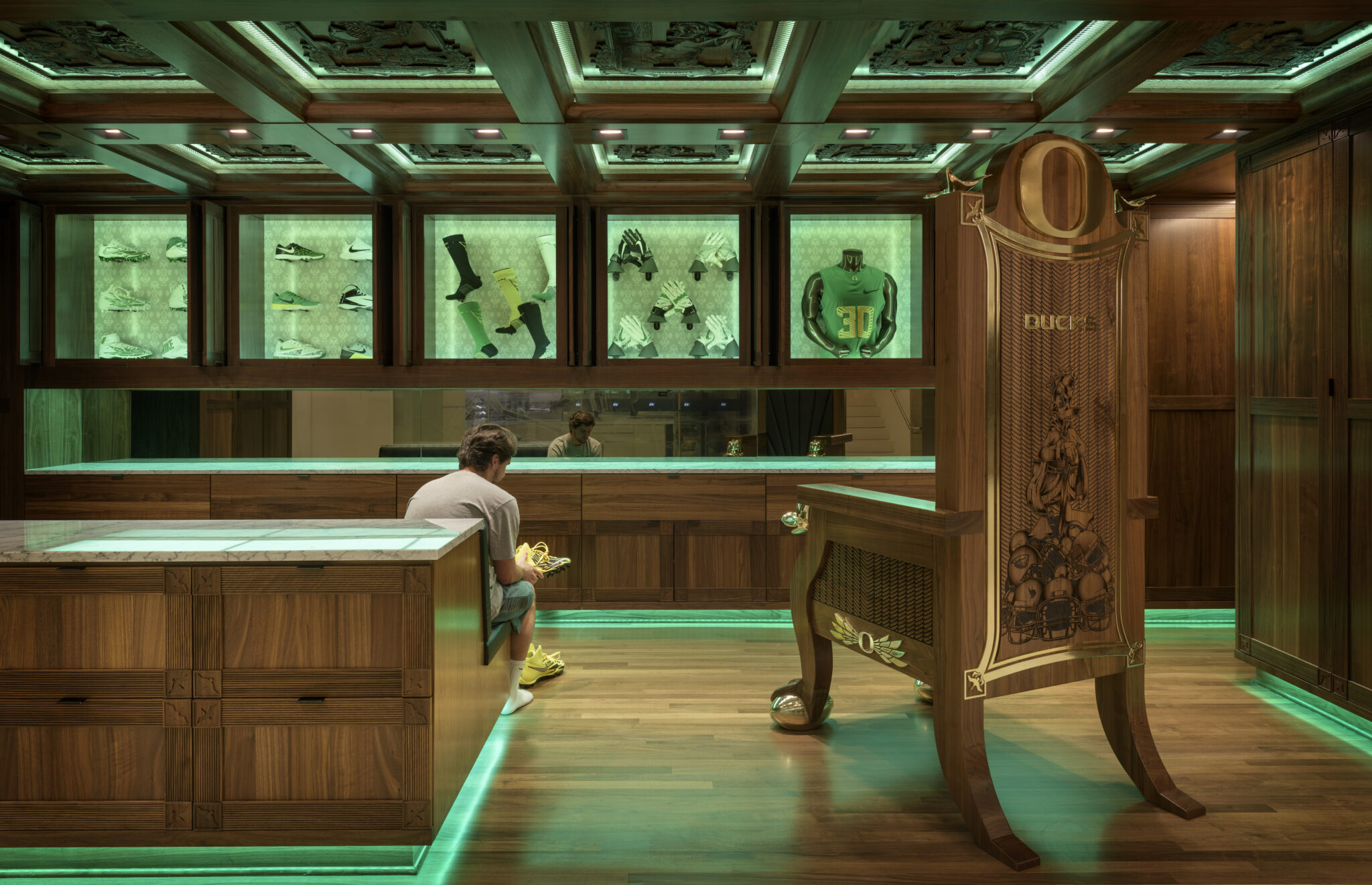 Marcus Mariota Sports Performance Center at the University of Oregon,Eugene, OR