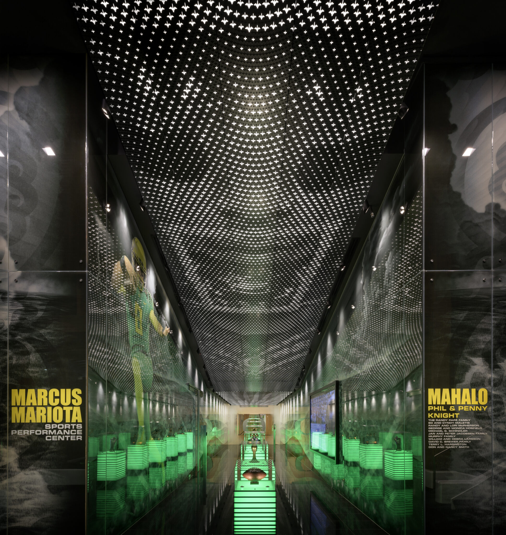 Marcus Mariota Sports Performance Center at the University of Oregon,Eugene, OR