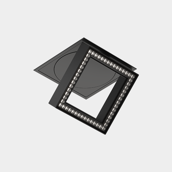 STENOS Square 6 Inch Recessed Adjustable Downlight